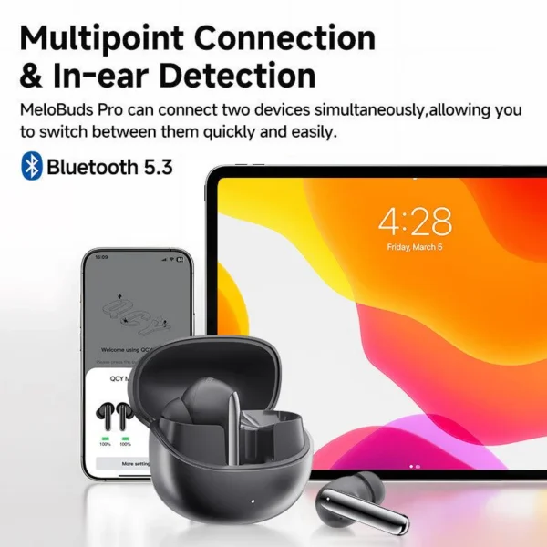 Audífonos Inalámbricos QCY Melobuds Pro HT08