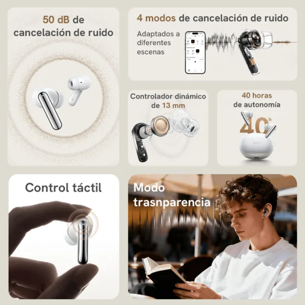 Audífonos Inalámbricos QCY T13 Plus